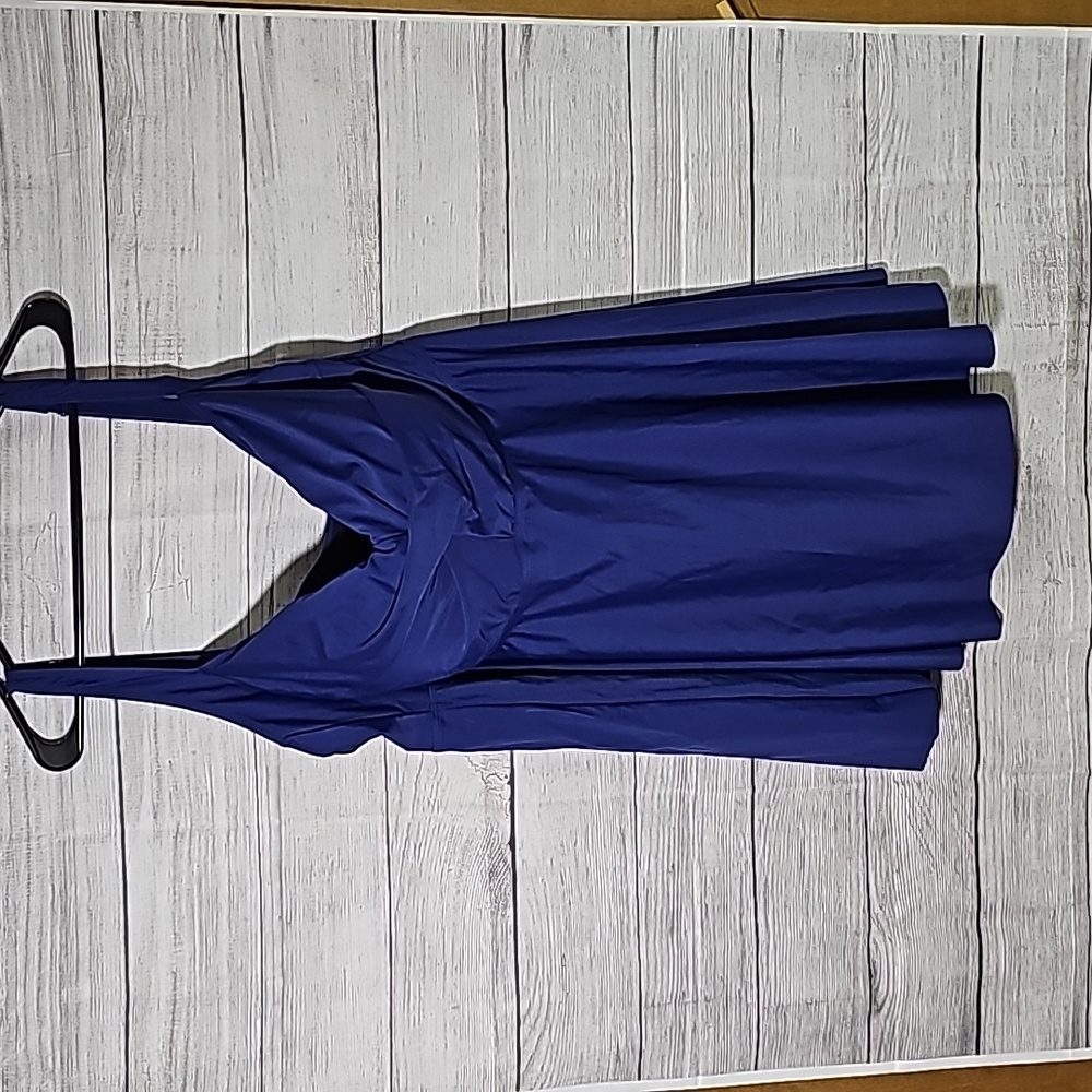 NWOT Navy Blue Swim Tank